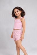 The Bubblegum Ruffles Top
