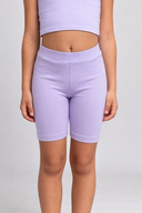 Lilac Biker Shorts for girls ages 2-8 | Kiddo's & Co. Egypt